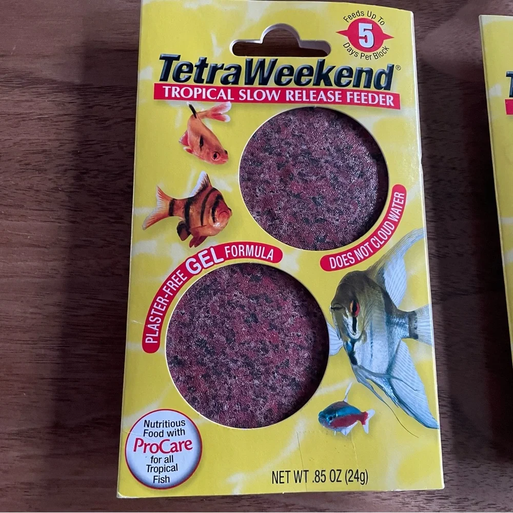 NIP 3 packs Tetra Weekend slow release fish feeder